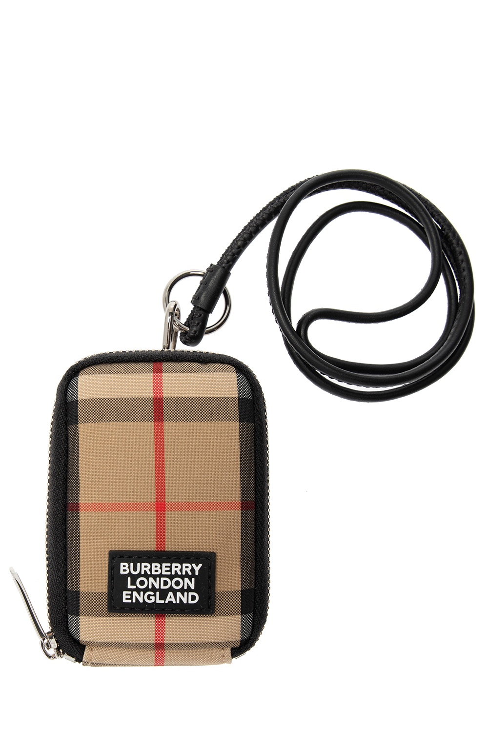 Burberry lanyard shop card holder